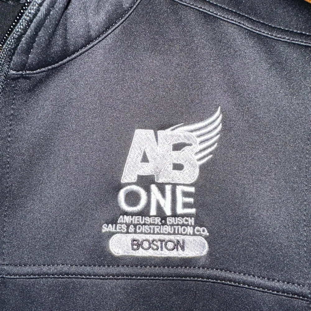 The North Face‎ Men's Soft Shell Vest Black Anheuser Busch Boston size M